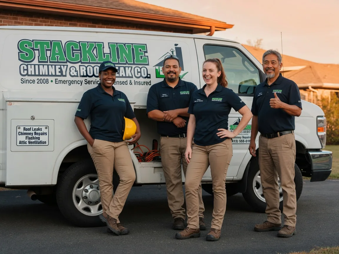 Chimney flashing repair company in Damascus, OR